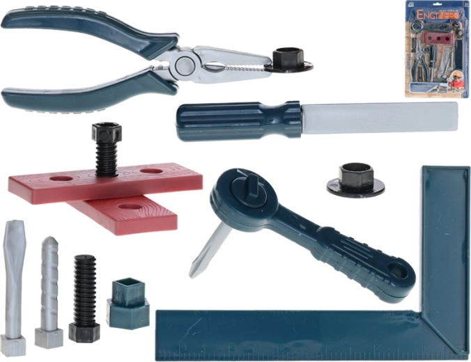 Detská sada náradia 14 ks na karte