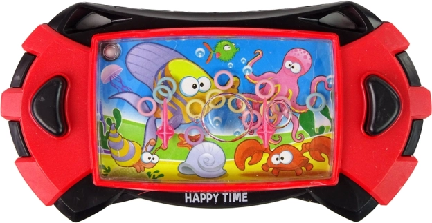 Vodná zručnostná hra Delfín ružová konzola