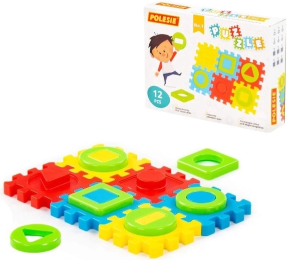 Polesie vkladačka puzzle 12 dielikov