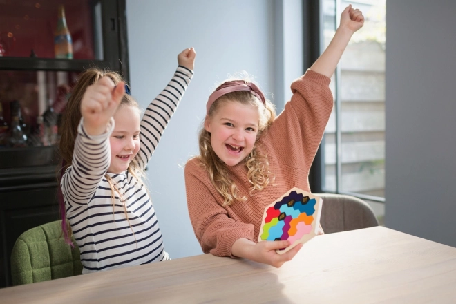 Logická hra – včielky puzzle