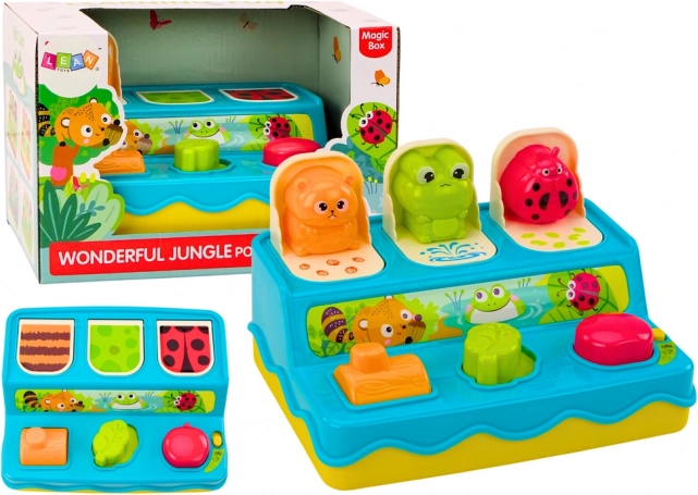 Detská hra Pop Up Animal Lights Sounds