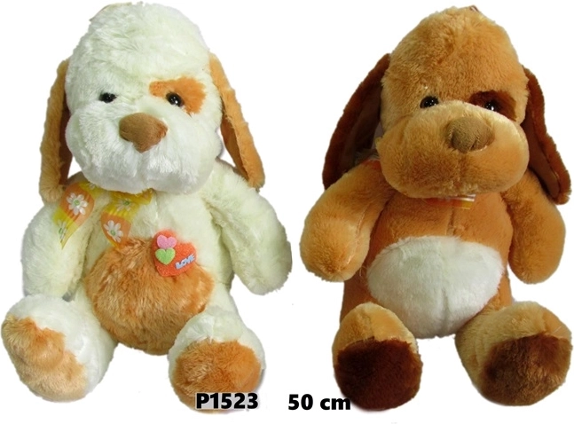 Plyšový pes 55 cm