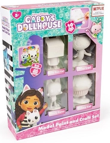 Spin Master Gabby’s Dollhouse kreatívna sada na maľovanie figúrok