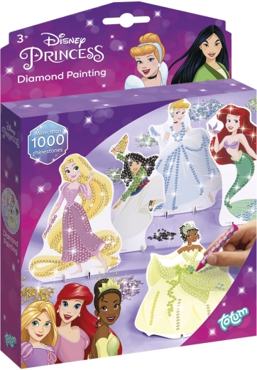 Princezné diamantové maľovanie