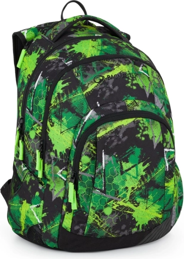 Bagmaster Lincoln študentský batoh zeleno-čierny
