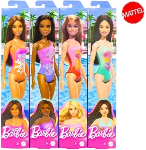 plážová bábika Barbie – 4 varianty