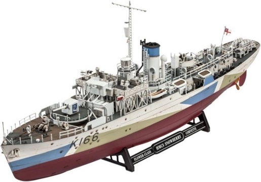 Revell HMCS Snowberry – korveta triedy Flower 1:144 plastový model