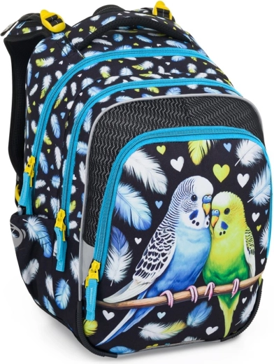 Bagmaster BETA 25 školský batoh papagáj