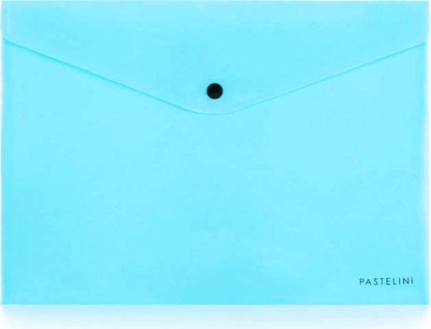 Puzdierko s cvokom A4 PASTELINI modré