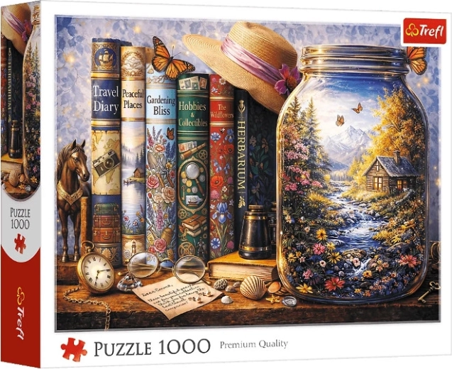 Puzzle Opowieść zaklęta w słoiku 1000 dielikov - 1 kus