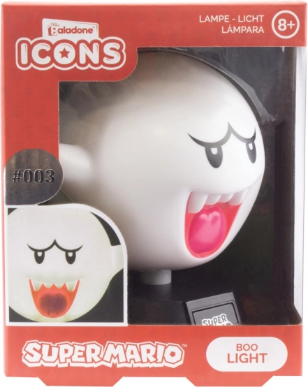 Nočná LED lampička Boo – SUPER MARIO