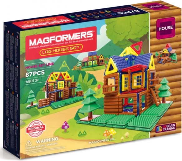 MAGFORMERS Lesný zrub 87 dielikov
