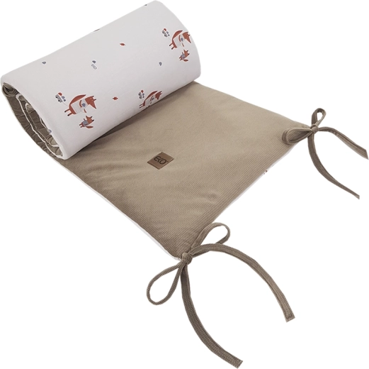 Chránič do postieľky EKO Fox 180 × 35 cm