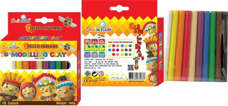 Modelína 10 farieb SPARKYS