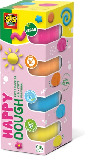 Modelína SES Feel Good 4×90 g – neónové farby