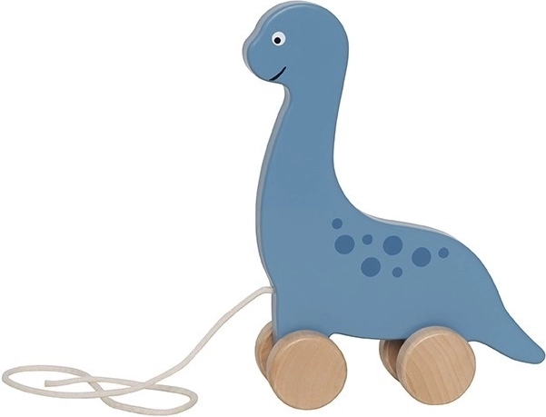 Jabadabado ťahací dinosaurus modrý