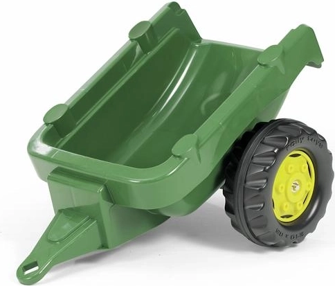 Rolly toys Jednoosový príves za traktor tmavozelený