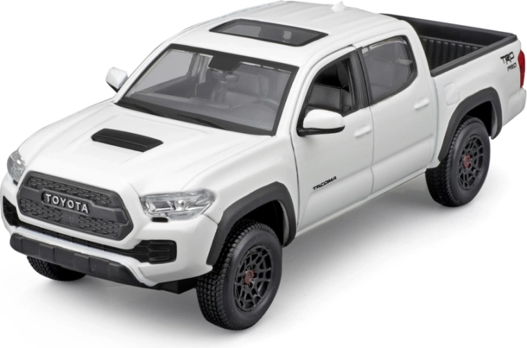 Maisto Toyota Tacoma TRD Pro biela 1:27