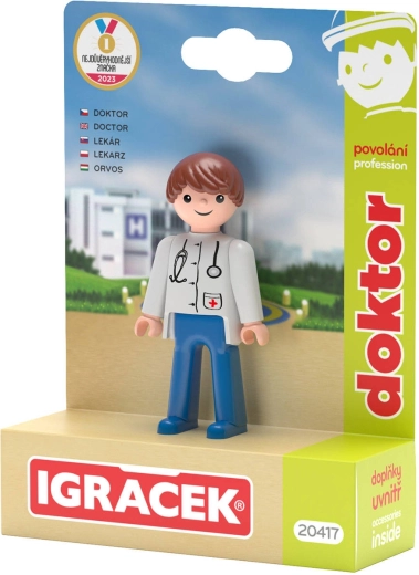 Efko Igráček doktor – sada figúrky s doplnkami