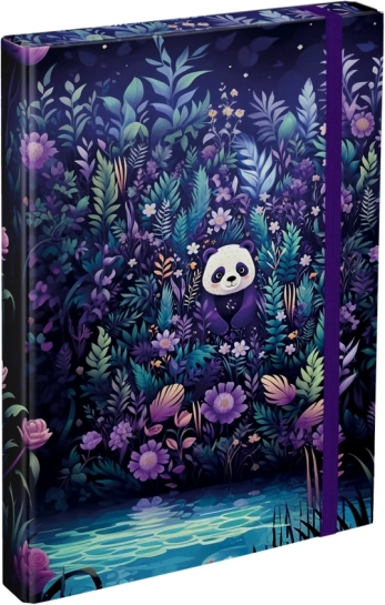 Dosky na školské zošity A4 BAAGL Jungle Panda