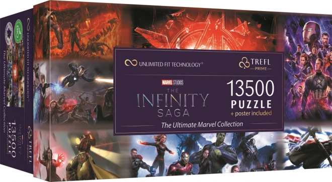 TREFL Puzzle UFT Marvel: Ultimátna zbierka 13500 dielikov