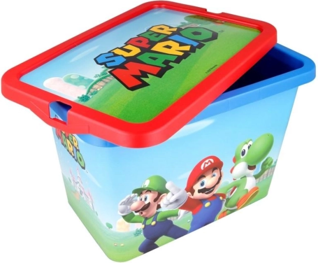 Úložný box s vekom Super Mario
