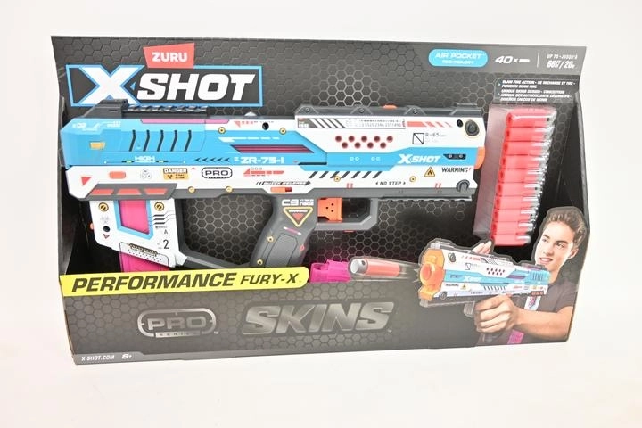 Zuru X-shot Skins Fury X Pro na vystreľovanie krátkych šípok