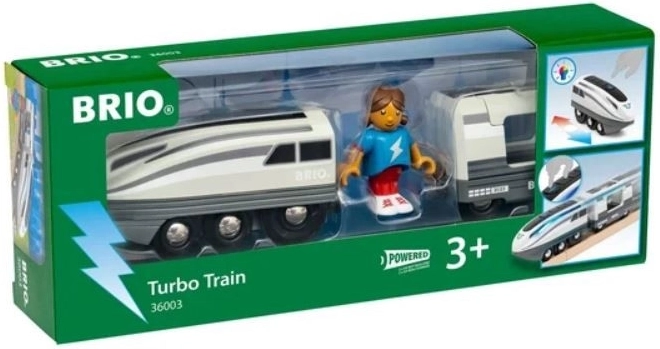 Turbo vlak BRIO – superrýchla lokomotíva s vagónom