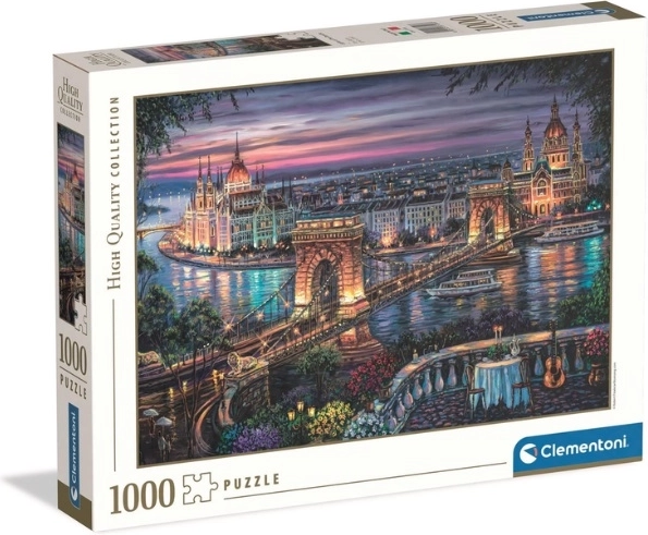 Clementoni puzzle High Quality Svetlá Dunaja 1000 dielikov