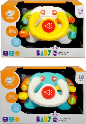 Interaktívny detský volant so svetlom a zvukom