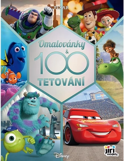 Disney chlapci: 100 tetovaní s omaľovánkami