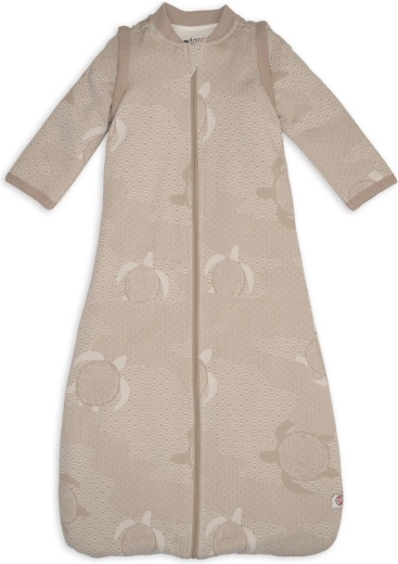 Lodger spací vak s odnímateľnými rukávmi matcha beige 86/98