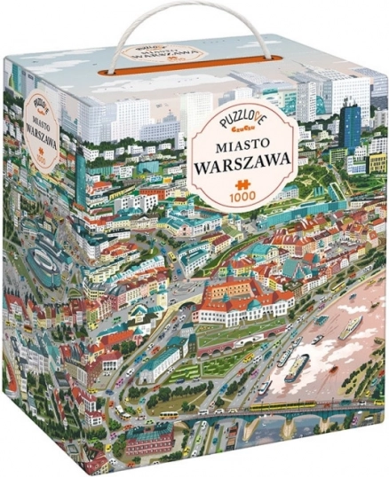 Puzzle Puzzlove Mesto Varšava 1000 dielikov