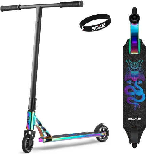 Soke XTR Street Rainbow freestyle kolobežka
