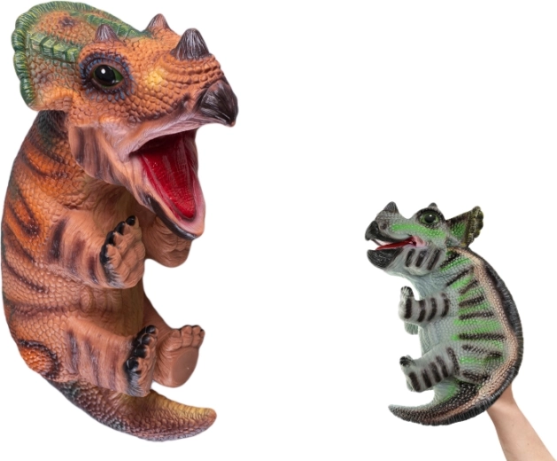 Maňuška dinosaurus – mláďa 42 cm, 2 farby