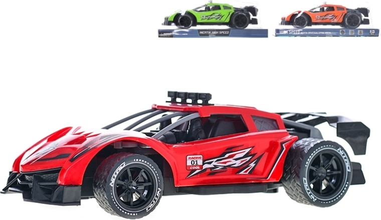 Závodné auto na zotrvačník 24 cm