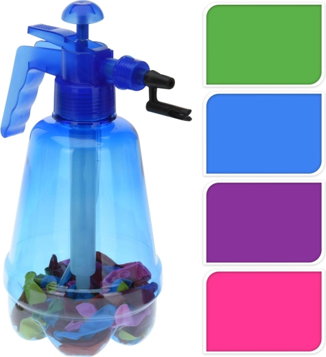 Prenosná pumpička na vodné balóniky 1,7 l so 100 balónikmi