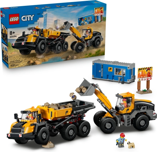 LEGO City Sklápač a čelný nakladač