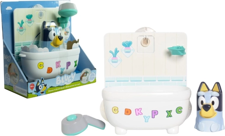 TOMY Toomies Bluey kúpanie vo vani