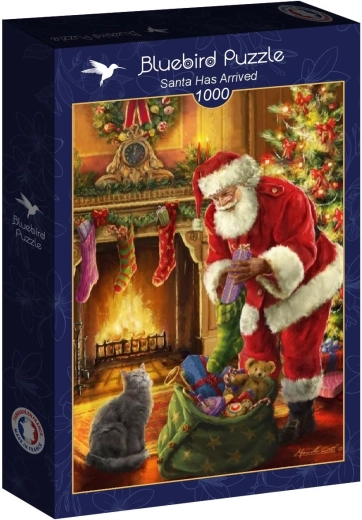 Puzzle Bluebird Santa už dorazil 1000 dielikov