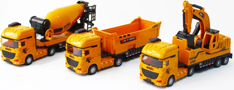 Stavebné auto pre deti – 3 druhy