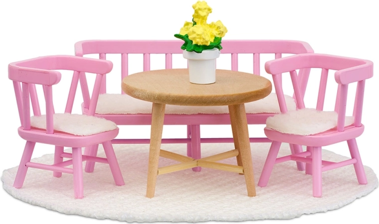 Lundby jedálenský a kuchynský set nábytku do domčeka pre bábiky