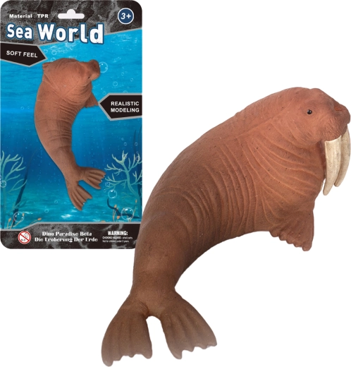 Živá príroda: Mrož – realistický model 13 cm