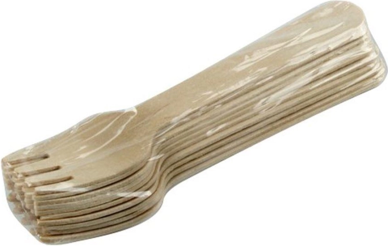 Drevené jednorazové vidličky 160 mm (10 ks)