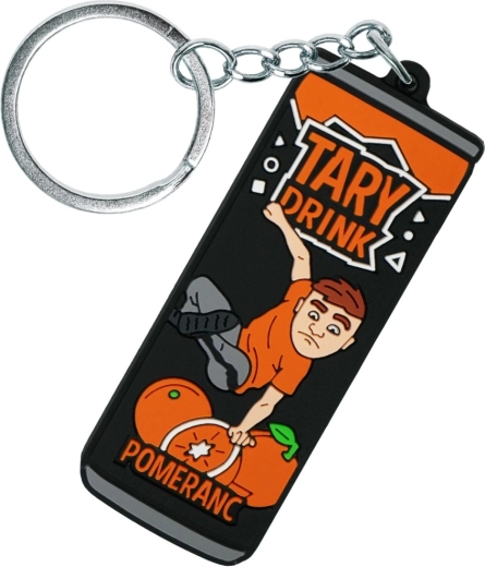 Prívesok na kľúče Tary drink pomaranč