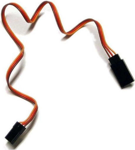 Predlžovací kábel k servu 45 cm JR (plochý)