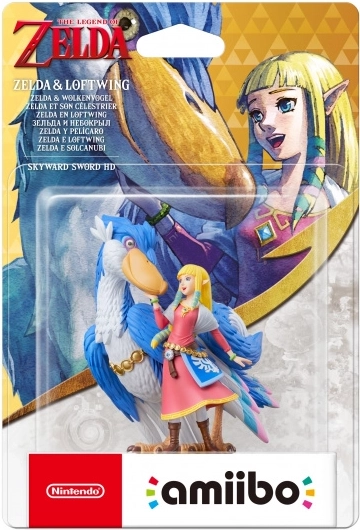 Amiibo Zelda a Loftwing – figúrka pre Nintendo