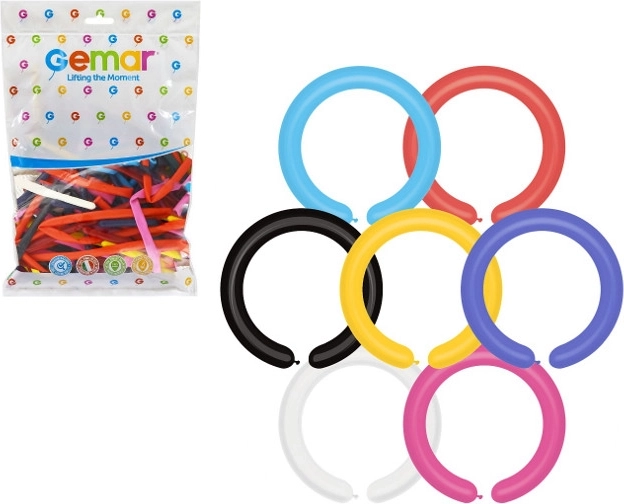 Modelovacie balóniky Twister mix