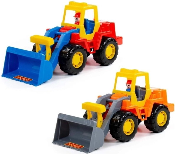 Technic nakladač s figúrkou vodiča - 1 kus