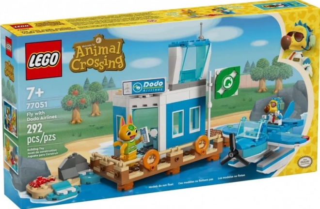 LEGO Animal Crossing Let’s DODO Airlines – letisko so hydroplánom